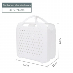 Seinale kinnitatav kaasaskantav pesukorv r&otilde;ivaste m&auml;nguasjade hoiukorv K&otilde;rge v&auml;&auml;rtusega &otilde;&otilde;nes hingav suur kokkupandav m&auml;&auml;rdunud riidekorv