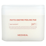MEDIHEAL, Phyto Enzyme Peeling Pad, Day and Night, 90 sheets, 200ml (6.76 fl oz) brown