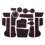 Kia Rio 4 X-Line 2017 - 2025 jaoks Libisemisvastane Sahtlipesa Topsihoidja Matt Libisemisvastane Padja Siseaksessuaarid 18 tk/komplekt