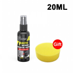 Auto plastikust taastav katteaine Auto plastikust kummist v&auml;lisviimistlus puhastus v&auml;rskendus taastav aine Black Shine Seal Brighten