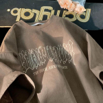 American Retro Handsome l&uuml;hikeste varrukatega T-s&auml;rk suvine lahtine T&auml;ielik poolvarrukatega paariline T-s&auml;rk meeste hingav top XXL