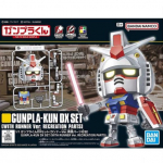 Gundami plastmudelikomplekt Gunpla-kun DX komplekt (Bandai 5065118) Gundam
