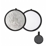 30 cm 12-tolline helkur 5-&uuml;hes fotod &uuml;mmargune helkur fotograafia jaoks Valguse hajuti fotostuudio tarvik K&auml;epide Kaasaskantav 30CM Silver