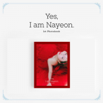 Twice Nayeon &ndash; Jah, ma olen Nayeon. [Sky Ver.] Fotoraamat Burgundy ver.