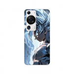 Coque - Maniacase - Huawei P60 Pro - Noir - Souple - Songoku ultra instinct