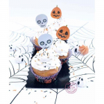 Kit d&eacute;coration Halloween pour 24 cupcakes