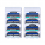 8 tk Meeste Kvaliteetne Manuaalne Hooldus Professionaalne Raseerimine 3 Kihti Raseerimisterad &Uuml;hilduvad Mache 3 jaoks 8PCS