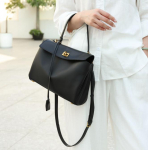 &Uuml;lemine kiht veisenahast Paris Rodeo kott Suure mahutavusega kandekott Ehtsast nahast naiste kott Ni&scaron;&scaron; Crossbody kott Trendikas k&auml;ekott 28x10x18cm must