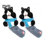 1 tk / 2 tk Kassi Nukk Maadleja M&auml;nguasi Interaktiivsed Pehmed Loomad K&auml;piknukk Tugeva Polsterdusega Ohutuks M&auml;nguks Kassi Maadlusnukk M&auml;nguasi Igavuse Peletamiseks 2pcs