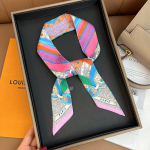 Retro siidist sall: Mitmek&uuml;lgne juuste-, peapael- ja kotiaksessuaar naistele 98x6 cm