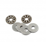 2 komplekti Axk0619 t&otilde;ukej&otilde;u n&otilde;elrull-laager koos kahe seibiga 6 mm x 19 mm x 2 mm