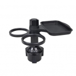 Auto tassihoidja laiendusalus 360-kraadine p&ouml;&ouml;rlemisvastane raputusvastane universaalne Lihtsalt paigaldatav auto toidualuse mobiiltelefoni hoidik C