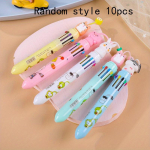 Tagasi koolihooaega 10tk 0,5mm armas lemmikloom 10 v&auml;rvi pastapliiats v&auml;rviline pastapliiats grafiti pliiats &otilde;pilasele kingitus auhind kirjatarvete pood pastapliiats Random style 10pcs