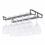 M&ouml;&ouml;bel Kasulik rauast veiniriiuli klaasihoidik Rippkangi riidepuu riiul Veinklaasi statiivi paberirullihoidik kodutarvete jaoks