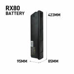 BURCHDA-RX80 48V 20Ah 1500W Li-ioonaku Laetav Akupakett E-jalgrataste Liitium Li-ioonaku Laadimine