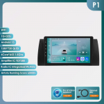 Hizpo BMW X5 E39 E53 1999-2006 M5 jaoks Autoraadio Multimeedia Video M&auml;ngija Navigatsioon GPS Android 13 Stereo WIFI FM AM RDS OBD2 SWC Carplay M&auml;ngija GPS P1 4Core 1G 32G AI