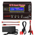 IMAX B6 V3 80W 6A Akulaadija LiHv Lipo NiMh Li-ion Ni-Cd Digitaalne RC Laadija Lipro Tasakaalustatud Laadija T&uuml;hjendaja 15V 6A Adapter EU Plug must