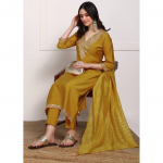 India Pakistani puhtast siidist Kurti p&uuml;kside ja Dupattaga komplekt naistele peo jaoks Salwar Kameez VF-20219 M-38