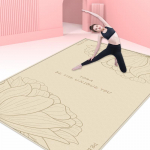 Libisemiskindel l&ouml;&ouml;ki neelav jooga- ja treeningmatt - Eriti pikk ja lai meestele ja naistele 200x300 cm