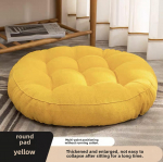 Ergonoomiline tatami toolipadi kontorisse ja elutuppa Large Round: 55cm, Thick 10-12cm