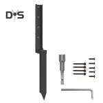 Aiaposti paranduskomplekt Lihtne paigaldus Raskeveokite teraskolonn suurendatud stabiilsuse tagamiseks Aiaposti tugevduskomplekt 1 Set