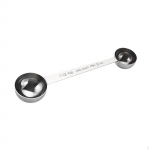 Double Sided Measuring Spoon Measure Easy to Use Multipurpose Compact Stainless Steel Heavy