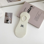 N&auml;htamatud paadi sokid Mitmek&uuml;lgsed lihtsad sokid naiste suvised &otilde;hukesed madala suuga sokid One size valge