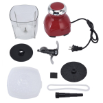 250W Liha Hakkija Elektriline Roostevabast Terasest Madala M&uuml;ratasemega Liha Blender 500ml Ergonoomiline Liha Hakkija L(for 6.5-9kg)