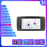 Hizpo 2Din Android 13 Autoraadio Mercedes Benz R-klassi W251 R300 R280 R320 2005-2017 jaoks Multimeedia Video M&auml;ngija Navigatsioon Intelligentne RDS GPS Carplay S1 8Core 3G 32G AI