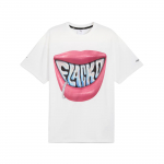 Puma X A$AP Rocky Koost&ouml;&ouml; SS25 Kapselseeria &Uuml;mmargune kaelus Mugav Mitmek&uuml;lgne L&uuml;hikeste varrukatega T-s&auml;rk Meeste Topid Valge 633388-02 S