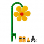 Hullumeelne Vihmuti Tantsivale Lillele Vesi Lill Aed Muru Niisutus Lapsed