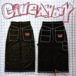 Hip Hop Y2k Uus V&auml;rv Wexwear Tikitud L&otilde;dvad teksap&uuml;ksid Streetwear teksap&uuml;ksid Mehed Naised K&otilde;rge V&ouml;&ouml;koht Lai p&uuml;ksis&auml;&auml;r Harajuku Mustad p&uuml;ksid M white