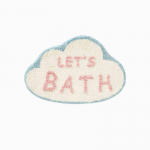 Soft Cloud Tufted Bathroom Mat - Absorbent, Thick, Anti-Slip 40x60cm Imitation Cashmere (Non-Flocking)