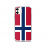 Coque T&eacute;lephone Drapeau Svalbard et de Jan Mayen officiel &ndash; iPhone 11