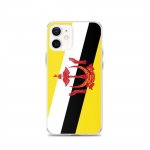 Coque T&eacute;lephone Drapeau Brunei &ndash; iPhone 12