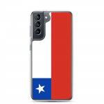 Coque T&eacute;l&eacute;phone &ndash; Samsung &ndash; Galaxy S10e &ndash; Drapeau Chili &ndash; Supp &ndash; Mitmev&auml;rviline