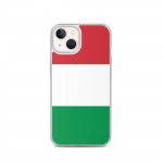 Coque iPhone &ndash; Drapeau Italie &ndash; Mod&egrave;le Souple &ndash; Plastikust l&auml;bipaistev &ndash; &Uuml;hilduv iPhone 13