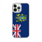 Coque iPhone &ndash; Drapeau &icirc;les Pitcairn &ndash; Souple &ndash; Mitmev&auml;rviline &ndash; TPU &ndash; &Uuml;hilduv iPhone 13 Pro Max