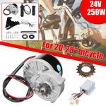 Elektrilise t&otilde;ukeratta mootorikomplekt DIY harjatud mootoriratta kontrolleri komplekt 20-28 elektrijalgrattale 250W 24V