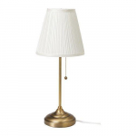 IKEA RSTID Laualamp, Messing, Valge (20321378) (203.213.78)
