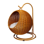 Rotangist Kassi- ja Koerakiik: Lahe Suvevoodi ja Universaalne Matt 33x63.5CM brown