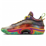 Air Jordan 36 Low EYBL Meeste Tennised Mitmev&auml;rviline Must Elektriroheline DV5264-083 44.5