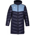 Adidas &uuml;hev&auml;rviline lukuga kapuutsiga p&uuml;kstega jope br&auml;ndilogotr&uuml;kiga Meeste &uuml;ler&otilde;ivad Legend-Ink-Blue CW7426 XXL