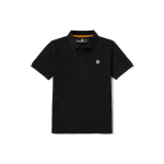 Timberland Logo Kraega Vabaaja L&otilde;tv L&uuml;hikeste Varrukatega Polo S&auml;rk Meestele Polo S&auml;rgid Must A24H2-001 XS
