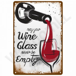 Vintage plekk-silt Kodukaunistused Seinakaunistused Kunst Seinamaal Toakaunistused Dekoratsiooniesemed Meeste Retro-metallist sildiplaadi baari plakatid 20x30cm