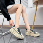 Platvormiga Isa Kingad Kevad Uus T&auml;navamood &Otilde;pilaste Jooksujalatsid K&otilde;rgust Suurendavad Vabaaja 40 must