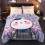 Kahekihiline paksenenud fliispleed &uuml;hekohaliseks v&otilde;i kahekohaliseks kasutamiseks S&uuml;gis/Talv kattepleed 150*200cm