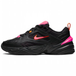 Nike M2K Tekno Must Kuum Roosa Paksude Taldadega Tennised AV4789-008 42.5