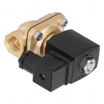 2-suunaline solenoidventiil Messing P&auml;ikeseenergia Elektriline Tavaliselt Suletud Torustiku Sisselaskeava Juhtimiskomponendid G1 2 tolliDC 12V