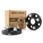 GAsupply PCD100 Sepistatud Laiem R&ouml;&ouml;pmega Vahet&uuml;kk, 4 Ava, Sisem&otilde;&otilde;t: 2,1 tolli (54,1 mm), M12XP1.5, Thickness 20mm must